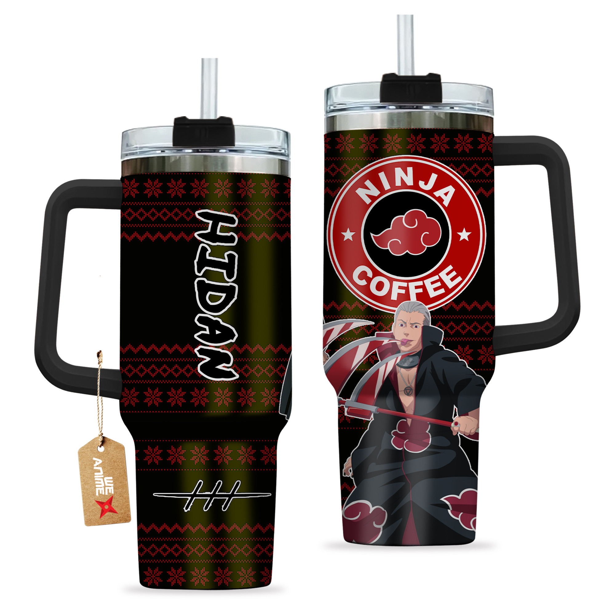Hidan Naruto Anime Custom Stanley Cup 40 oz 30 oz Tumbler With HandleTVC2301164 - Image 2