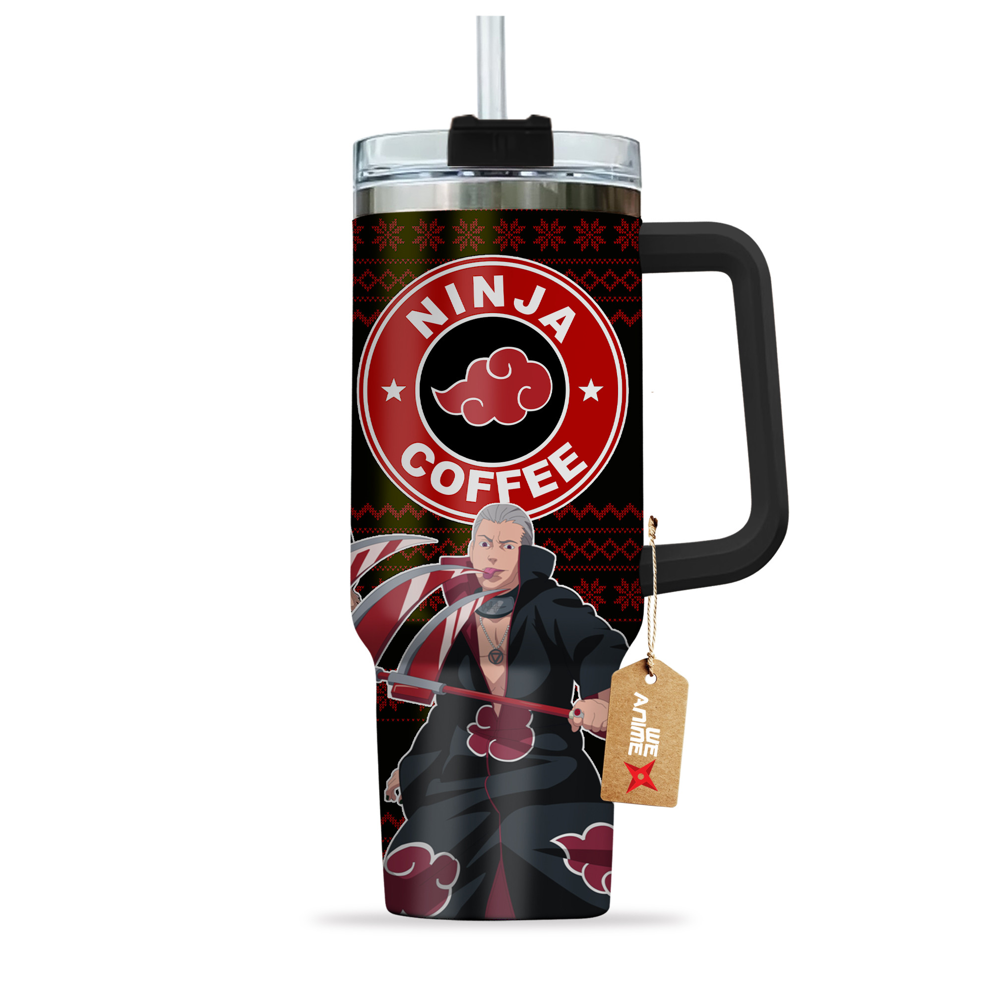 Hidan Naruto Anime Custom Stanley Cup 40 oz 30 oz Tumbler With HandleTVC2301164 - Image 4