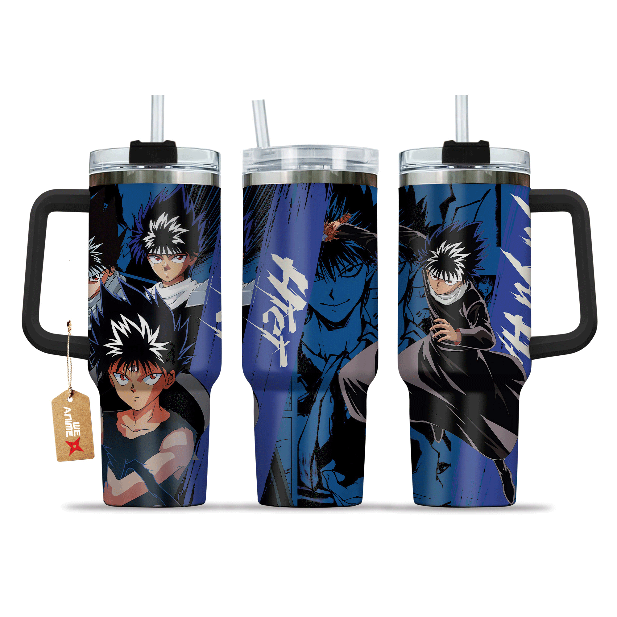 Hiei Yu Yu Hakusho Anime Custom Stanley Cup 40 oz 30 oz Tumbler With HandleTVC2301213