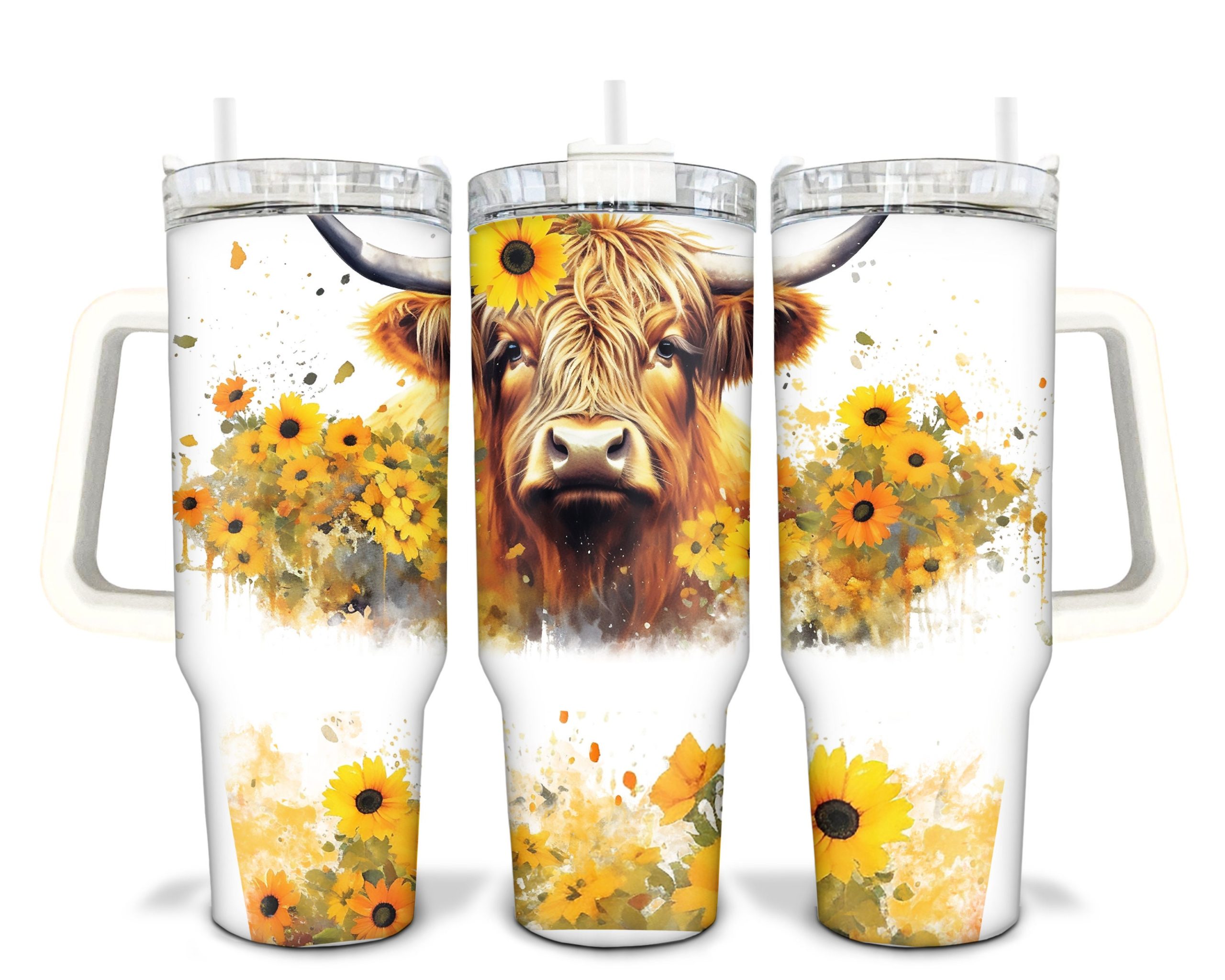 Highland Cow Custom Stanley Cup 40 oz 30 oz Tumbler With HandleTVC2301910