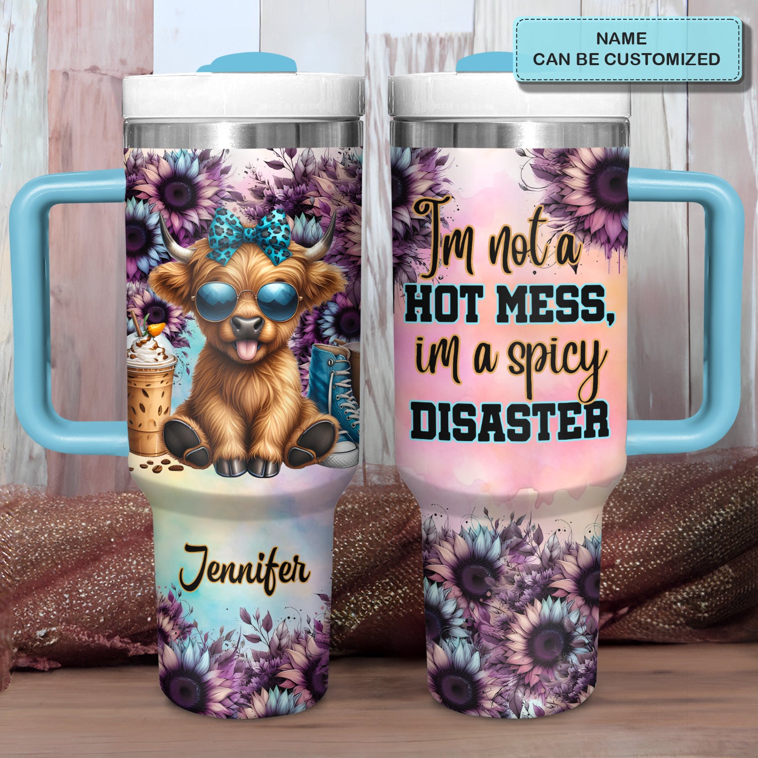 Highland Cows LoversCustom Stanley Cup 40 oz 30 oz Tumbler With HandleTVC2301723 - Image 2