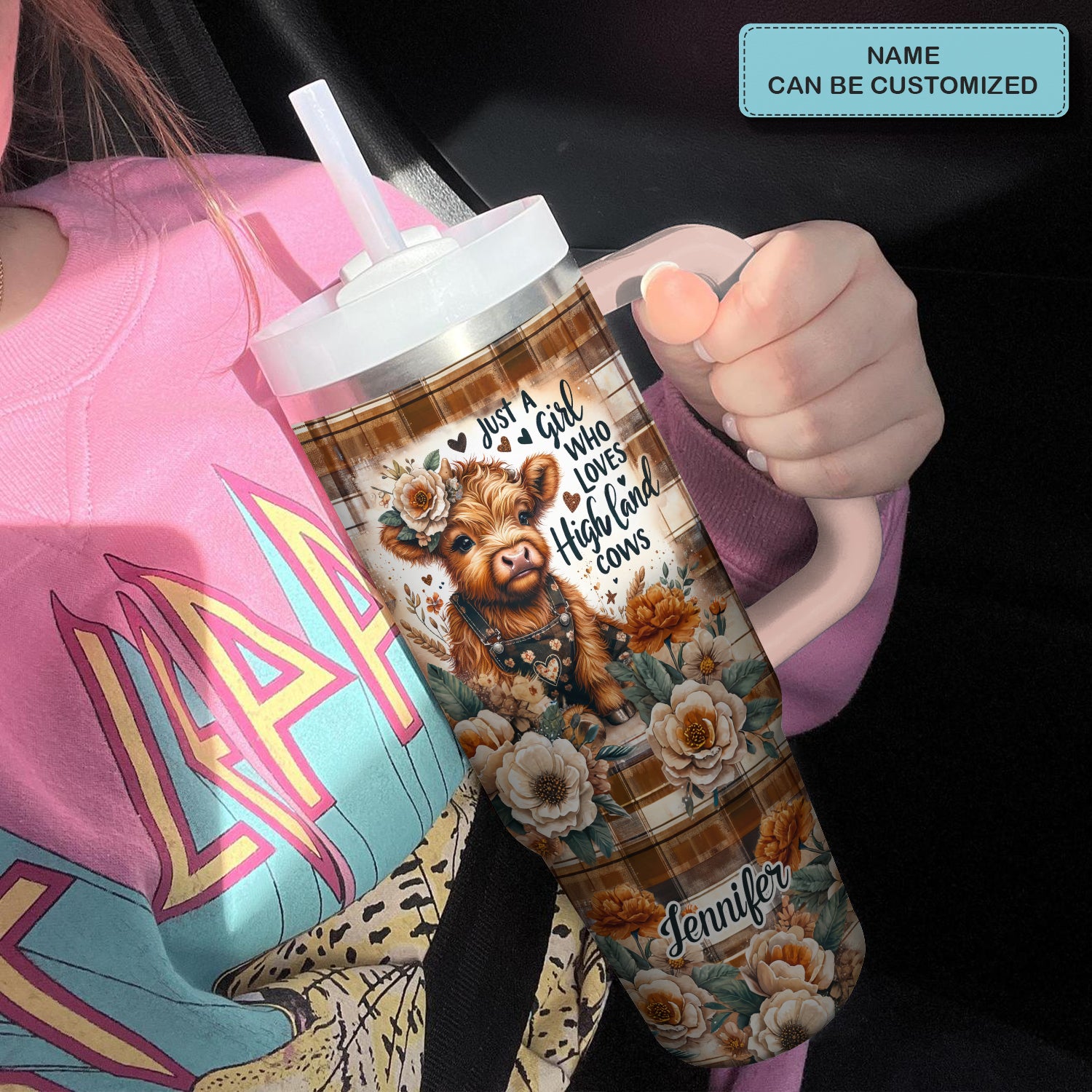 Highland Cows LoversCustom Stanley Cup 40 oz 30 oz Tumbler With HandleTVC2301723 - Image 2