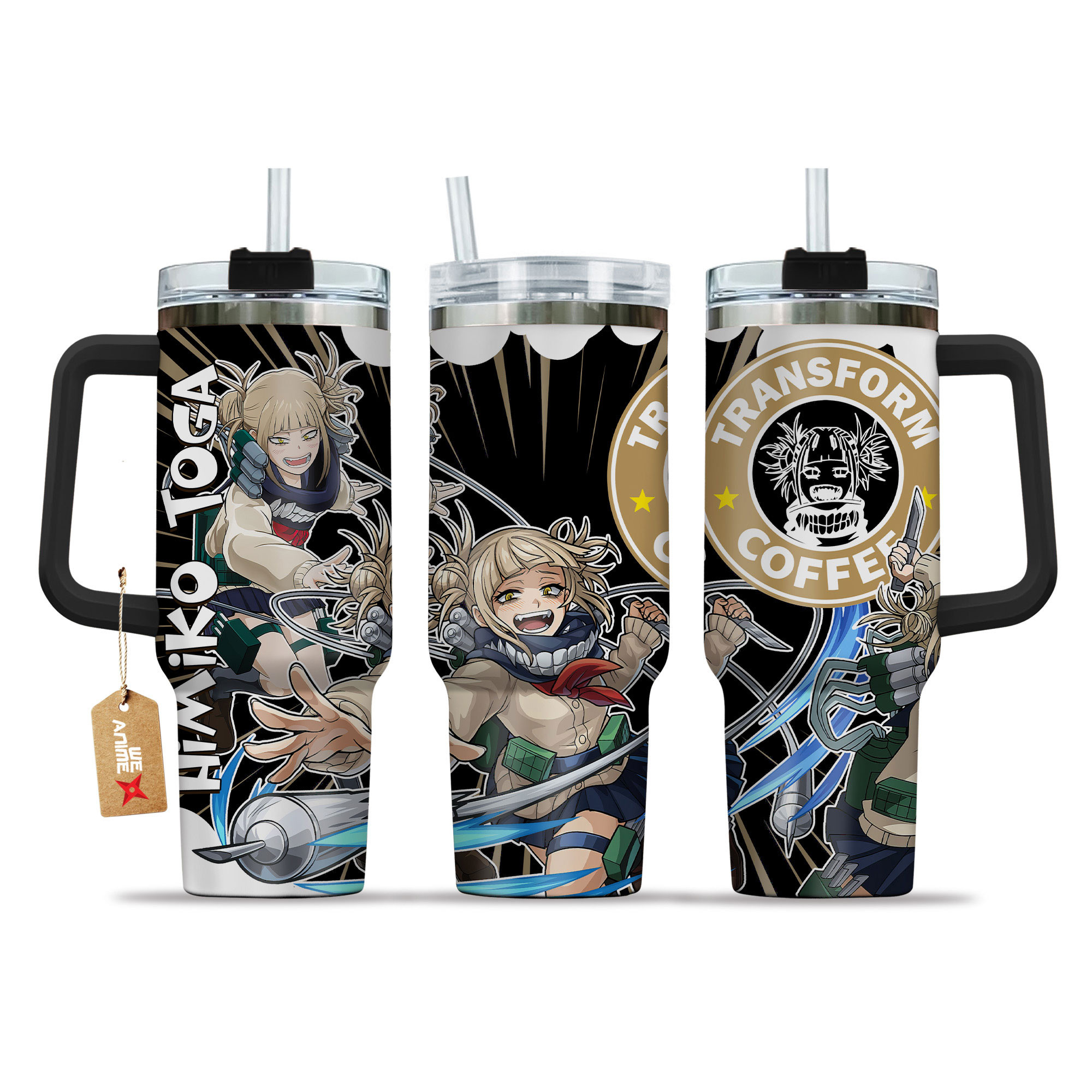 Himiko Toga My Hero Academia Anime Custom Stanley Cup 40 oz 30 oz Tumbler With HandleTVC2301152