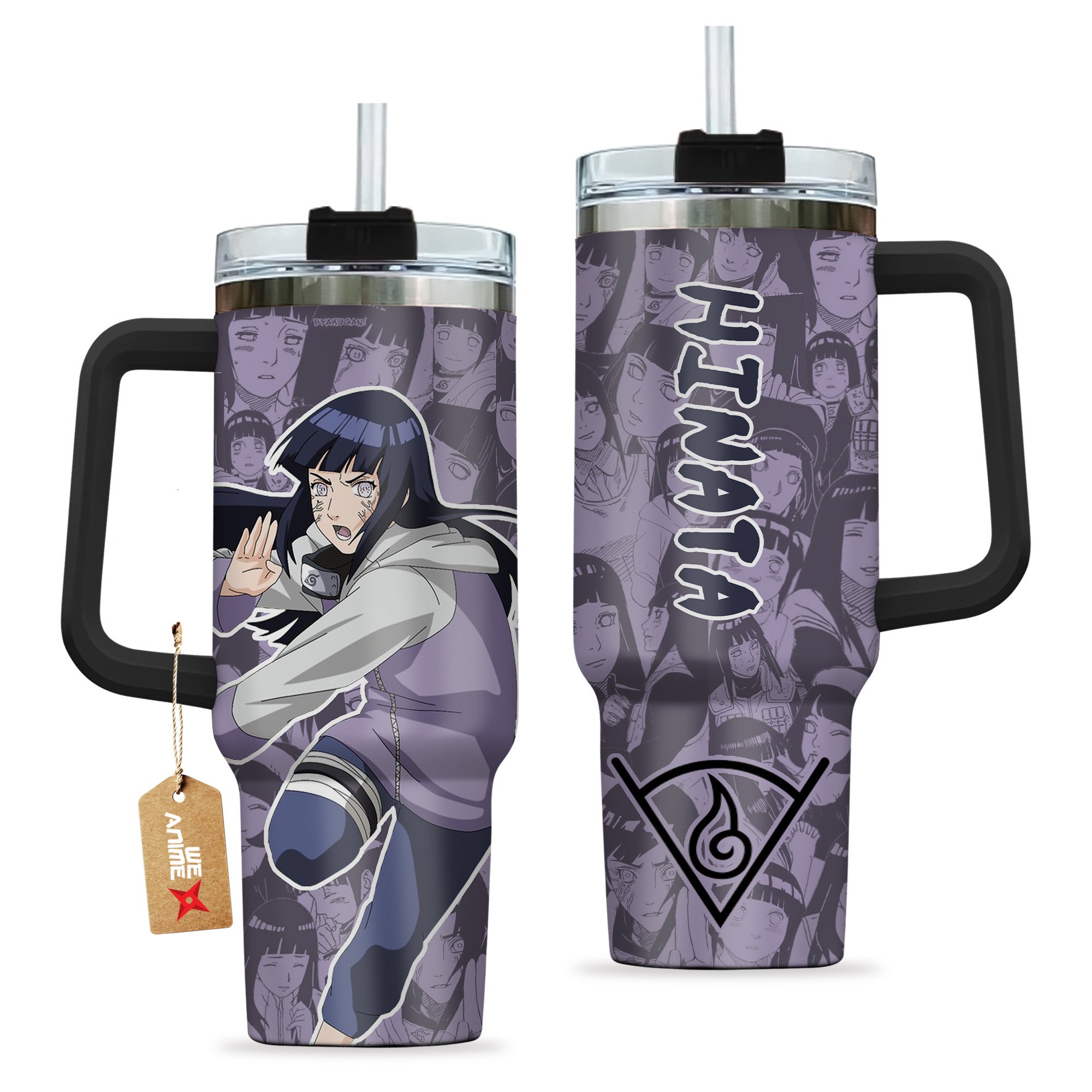 Hinata Hyuga Dragon Ball Anime Custom Stanley Cup 40 oz 30 oz Tumbler With HandleTVC2301203