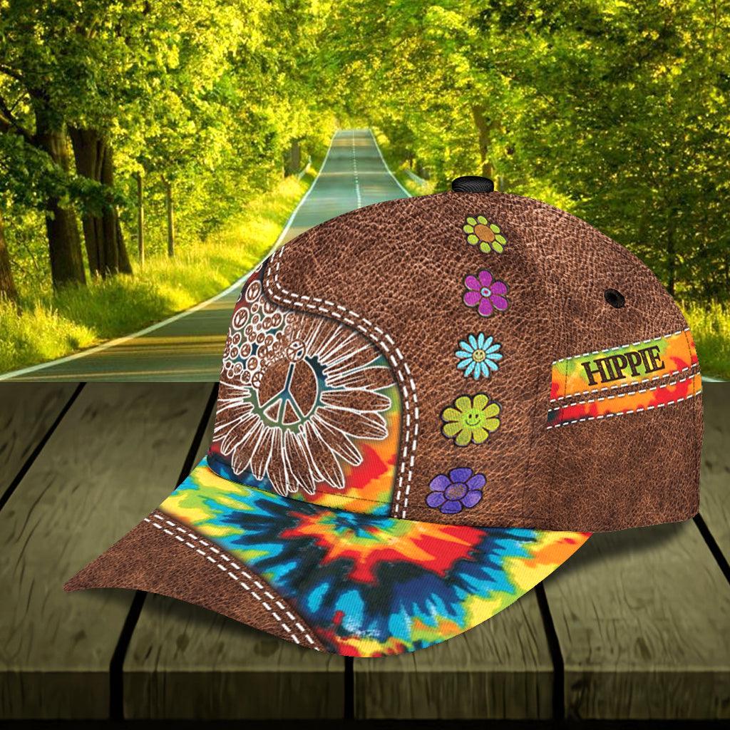 Hippie Classic Cap, Gift for Hippie Life, Hippie Lovers Trucker Hats Custom Hats Gifts For Men & Women