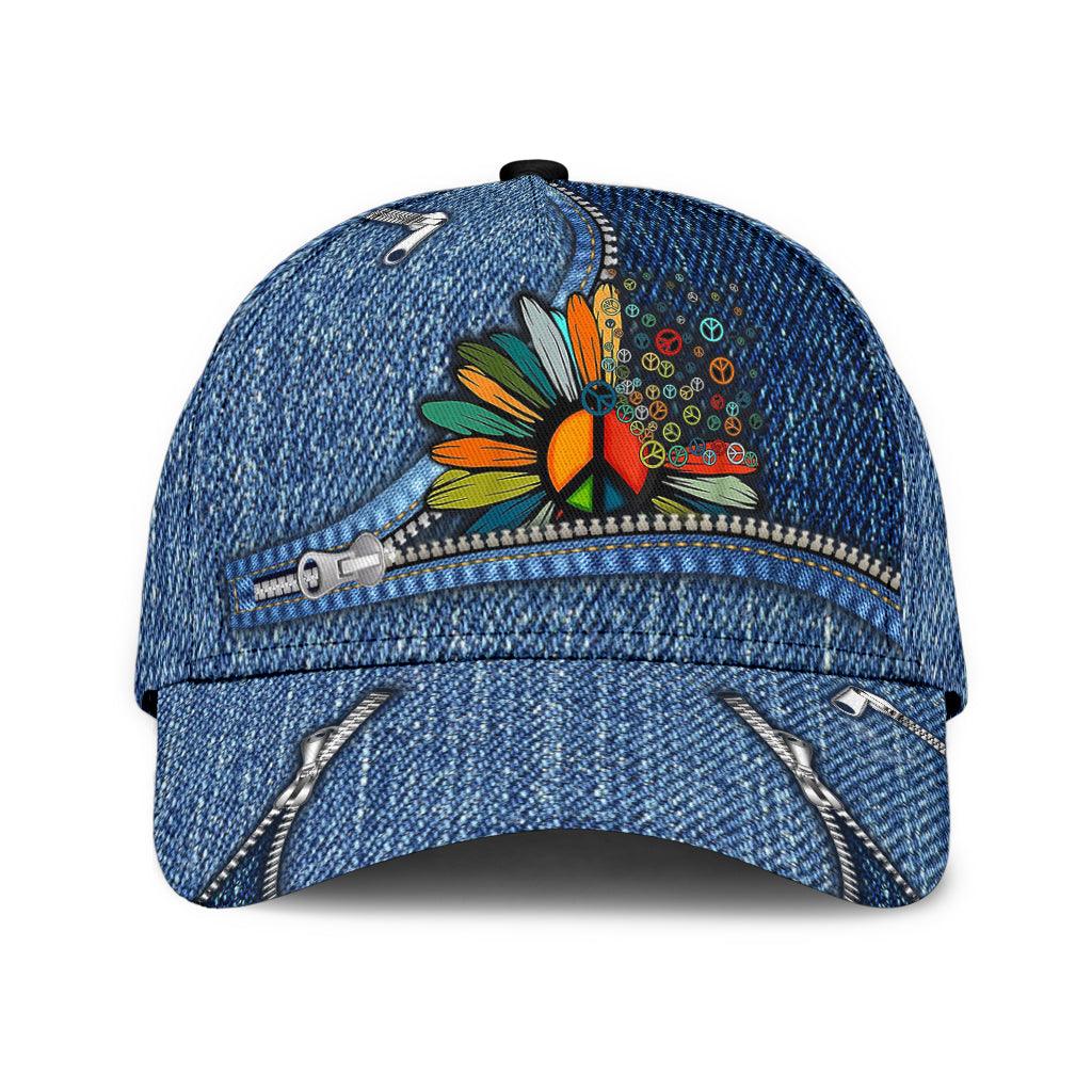 Hippie Classic Cap, Gift for Hippie Life, Hippie Lovers