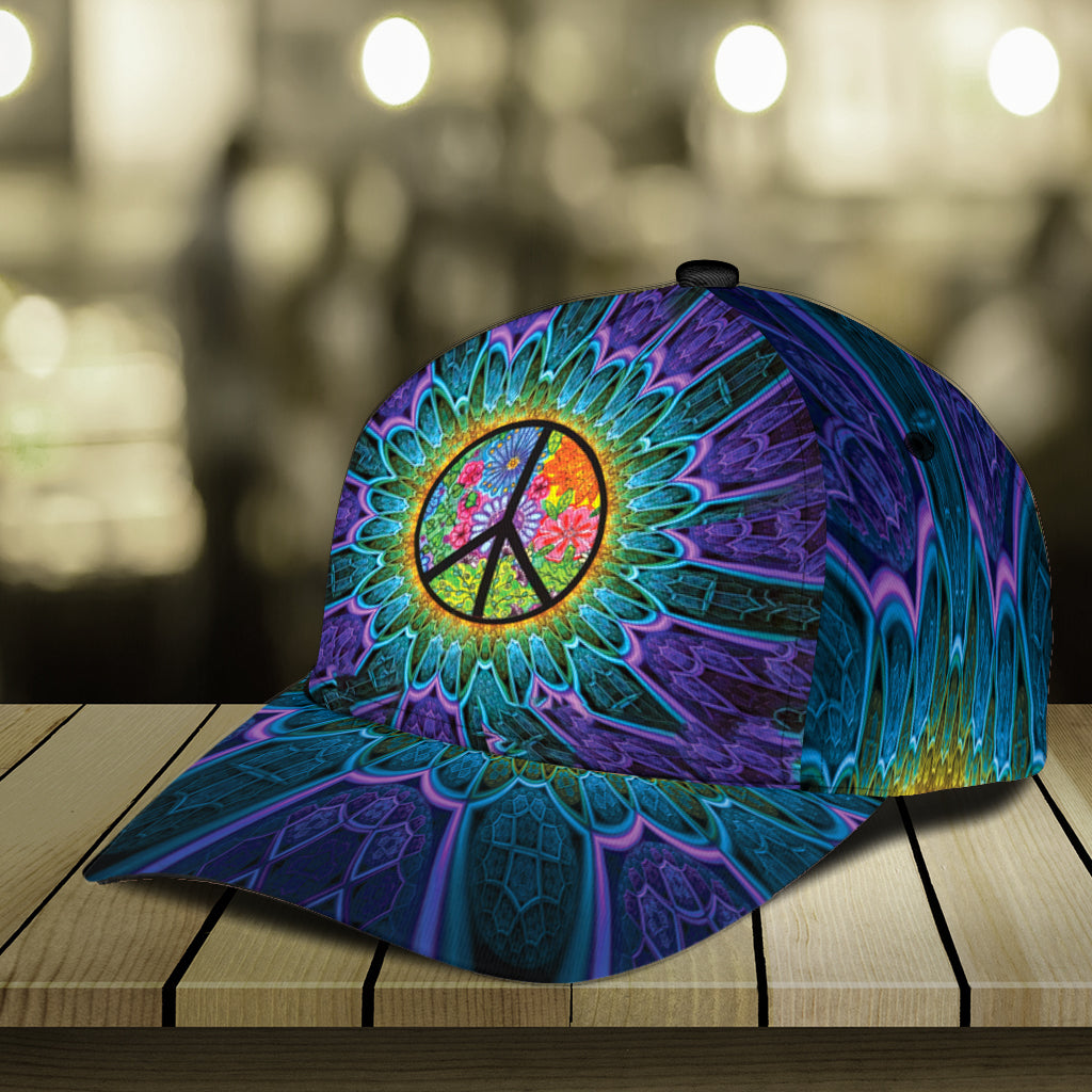 Hippie Classic Cap, Gift for Hippie Life, Hippie Lovers Trucker Hats Custom Hats Gifts For Men & Women