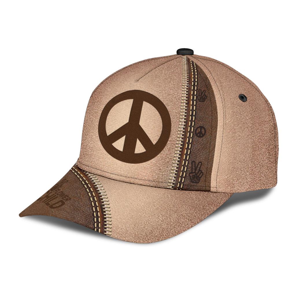 Hippie Classic Cap, Gift for Hippie Life, Hippie Lovers Trucker Hats Custom Hats Gifts For Men & Women