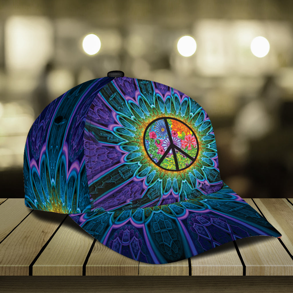 Hippie Classic Cap, Gift for Hippie Life, Hippie Lovers Trucker Hats Custom Hats Gifts For Men & Women