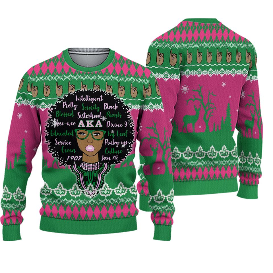 Hippie Custom Ugly Christmas Sweater