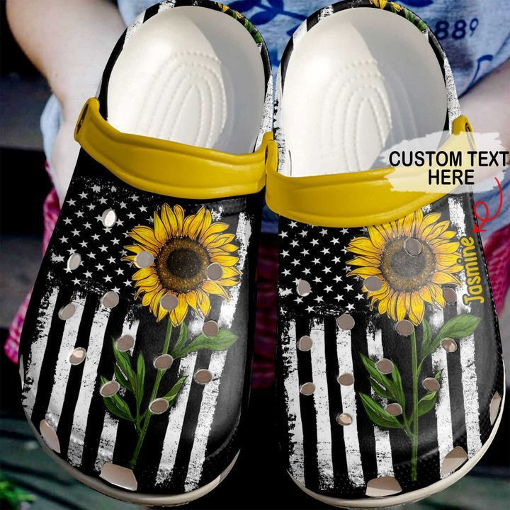 Hippie - Hippie Personalized Flower Girl clog Shoes For Men And Women