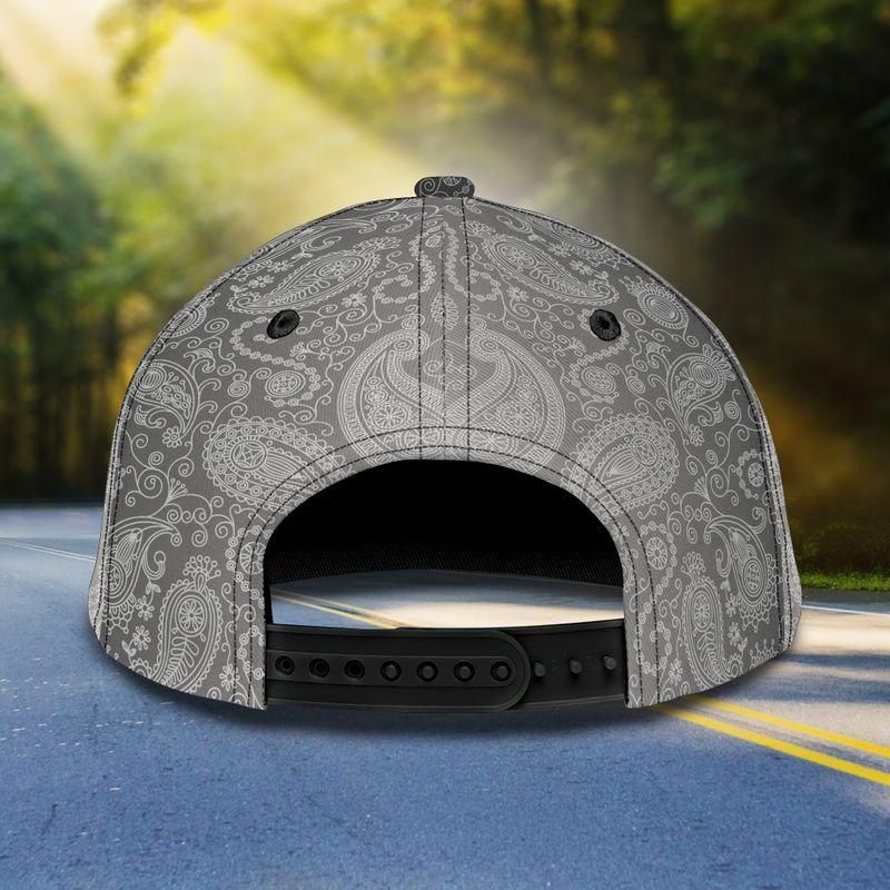 Hippie Peace Graphic Grey Classic Cap Baseball Cap Trucker Hats Custom Hats Gifts For Men & Women