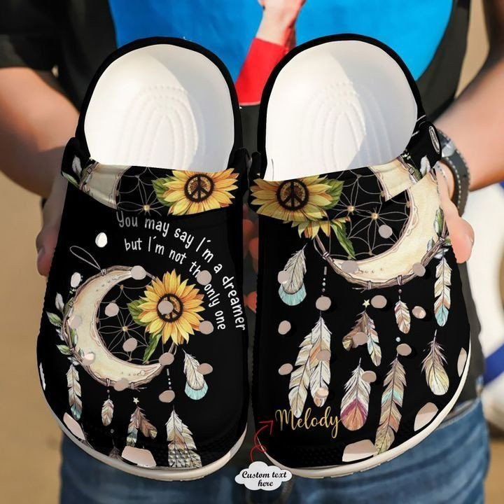 Hippie Personalized Dreamer clog Shoes Hippie