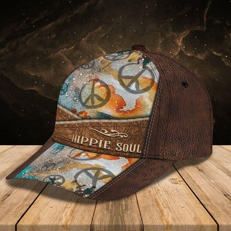Hippie Soul Brown Classic Cap Baseball Cap Trucker Hats Custom Hats Gifts For Men & Women
