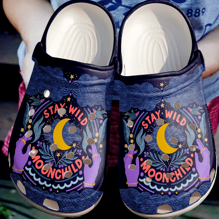 Hippie Stay Wild Clog Shoes