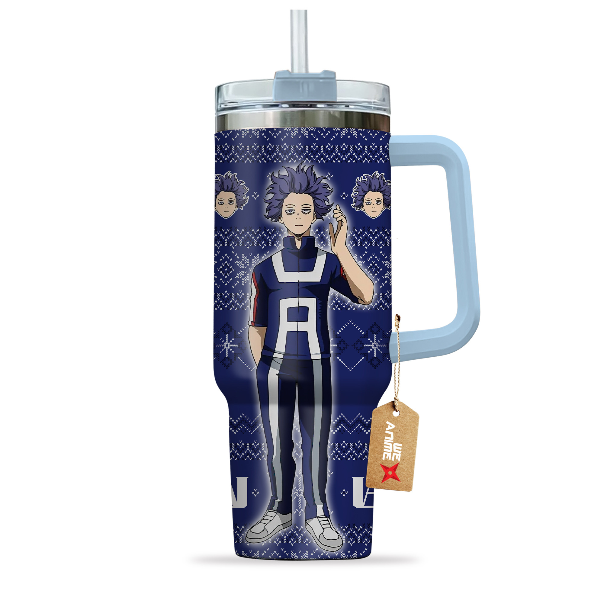 Hitoshi Shinso My Hero Academia Anime Custom Stanley Cup 40 oz 30 oz Tumbler With HandleTVC2301164 - Image 4