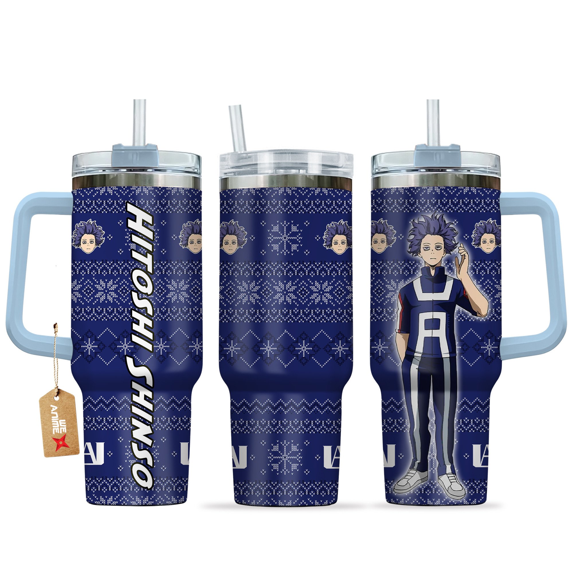 Hitoshi Shinso My Hero Academia Anime Custom Stanley Cup 40 oz 30 oz Tumbler With HandleTVC2301164