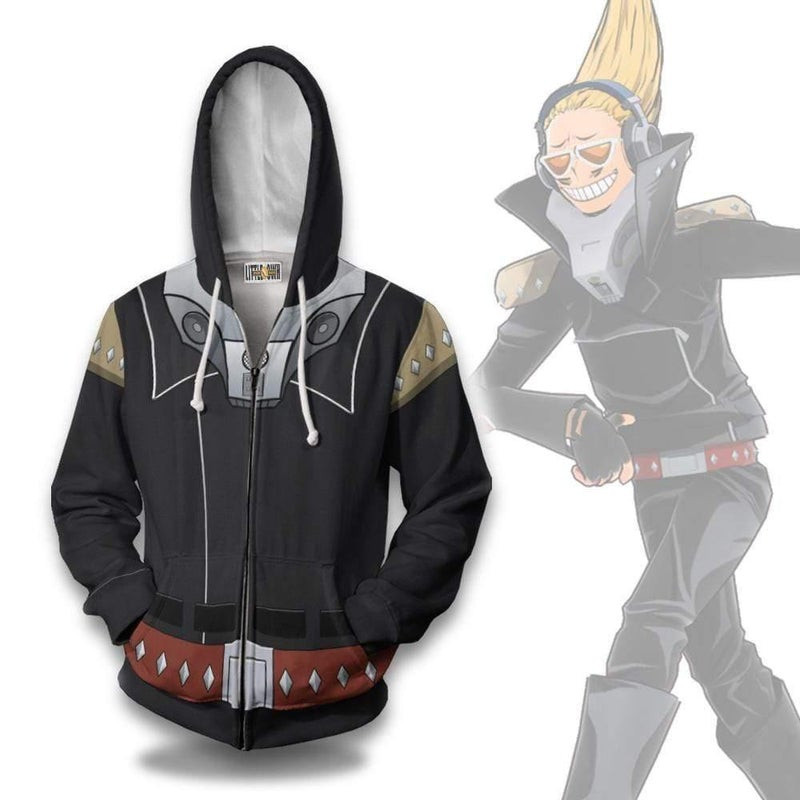 Hizashi Yamada Cosplay Costume My Hero Academia 3D All Over Print Hoodie, Zip Hoodie