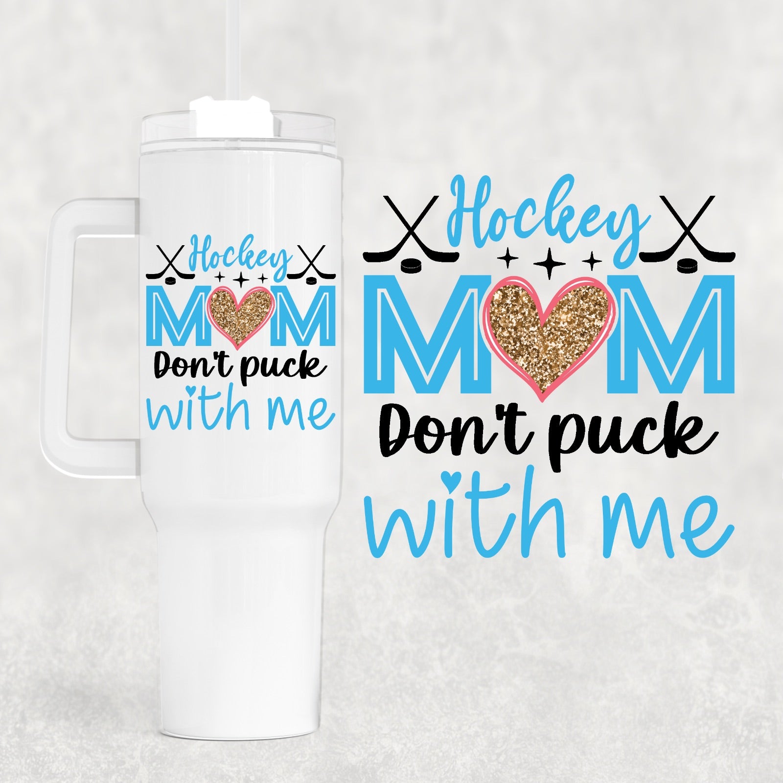 Hockey Mom Custom Stanley Cup 40 oz 30 oz Tumbler With HandleTVC2301744