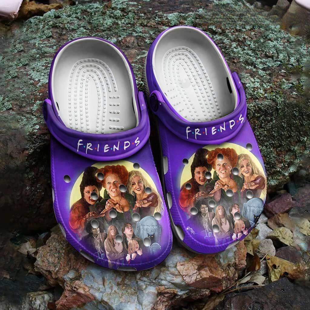 Hocus Pocus Movie Crocs Crocband Clogs Shoes Comfortable For Men Women and Kids