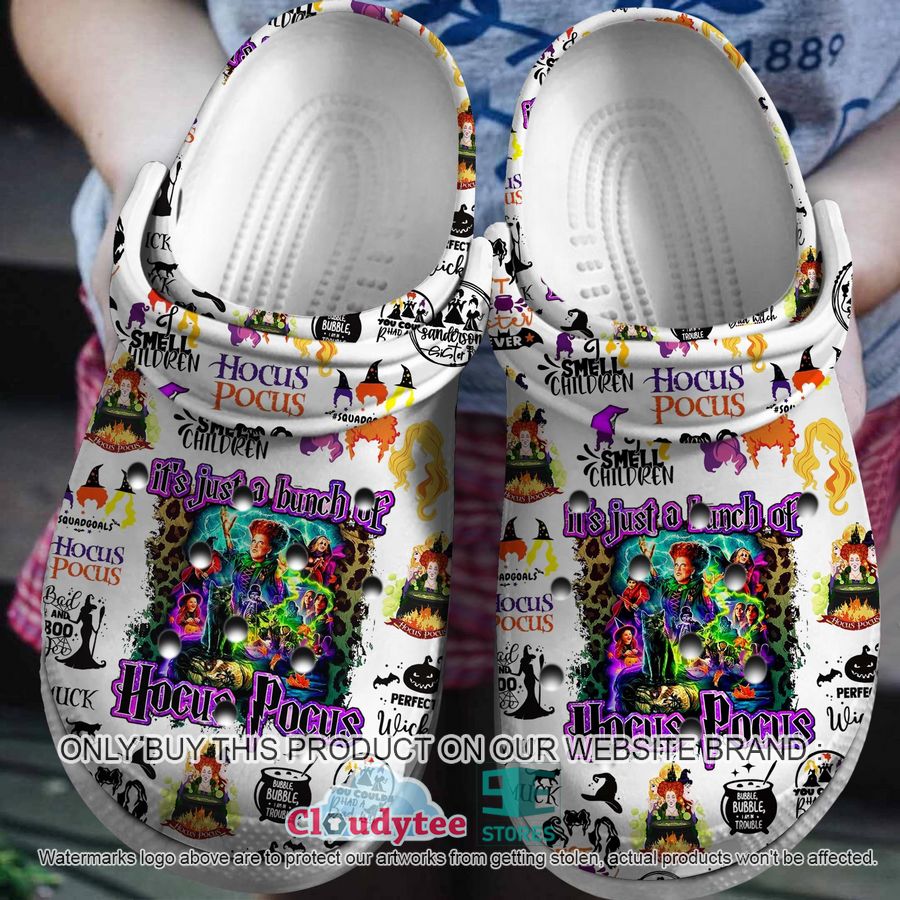 Hocus Pocus Movie Crocs Crocband Clogs Shoes Comfortable For Men Women and Kids