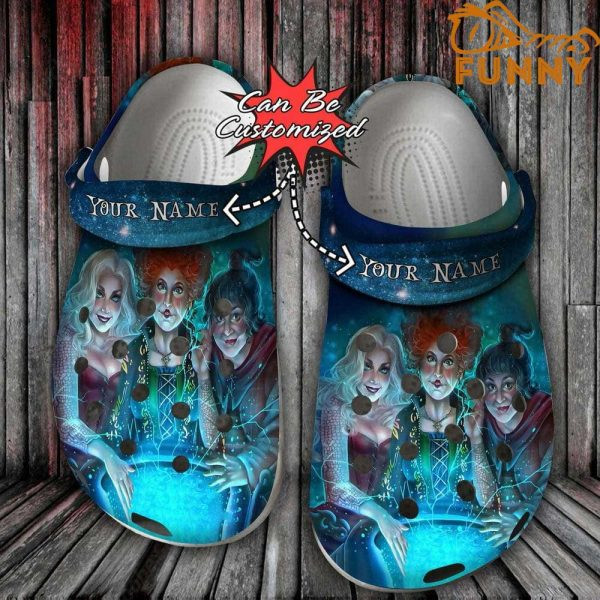 Hocus Pocus Movie Crocs Crocband Clogs Shoes Comfortable For Men Women and Kids