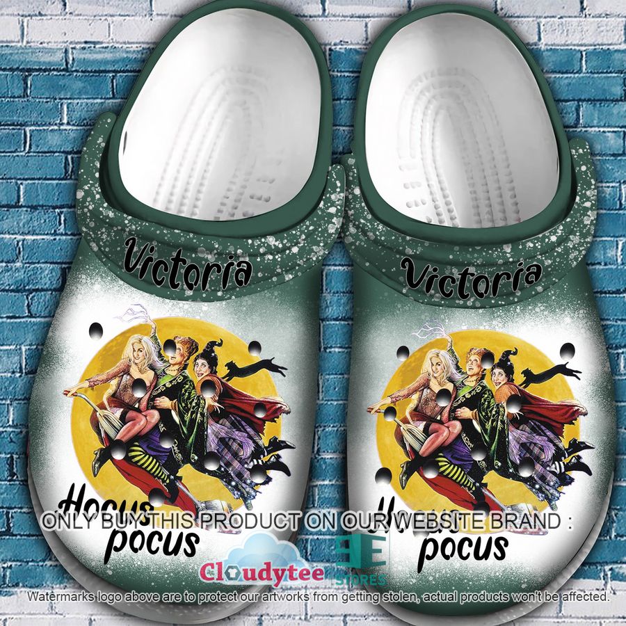 Hocus Pocus Movie Crocs Crocband Clogs Shoes Comfortable For Men Women and Kids