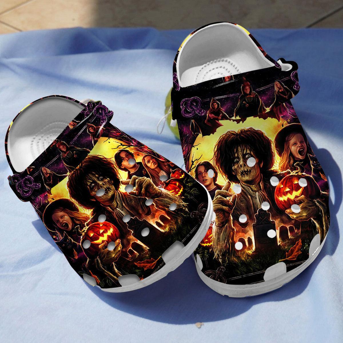 Hocus Pocus Movie Crocs Crocband Clogs Shoes Comfortable For Men Women and Kids