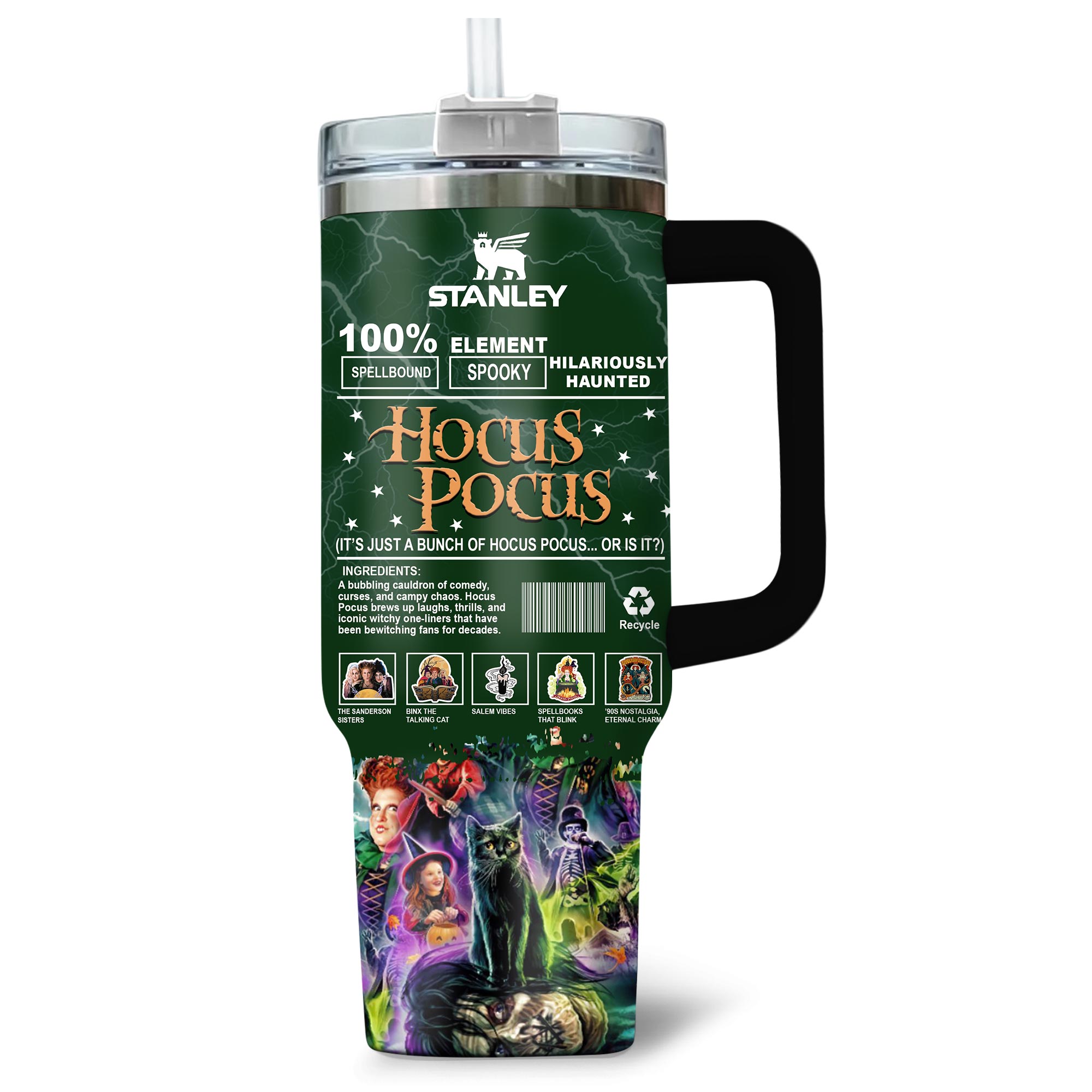 Hocus Pocus Movies Custom Stanley Cup 40 oz 30 oz Tumbler With HandleTVC2301173 - Image 3