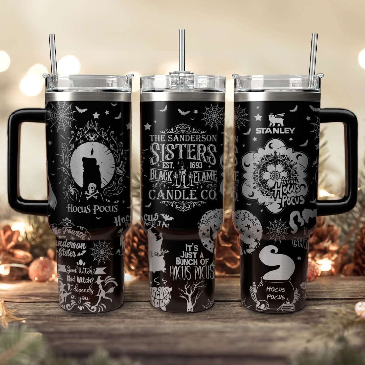 Hocus Pocus Movies Custom Stanley Cup 40 oz 30 oz Tumbler With HandleTVC2301467