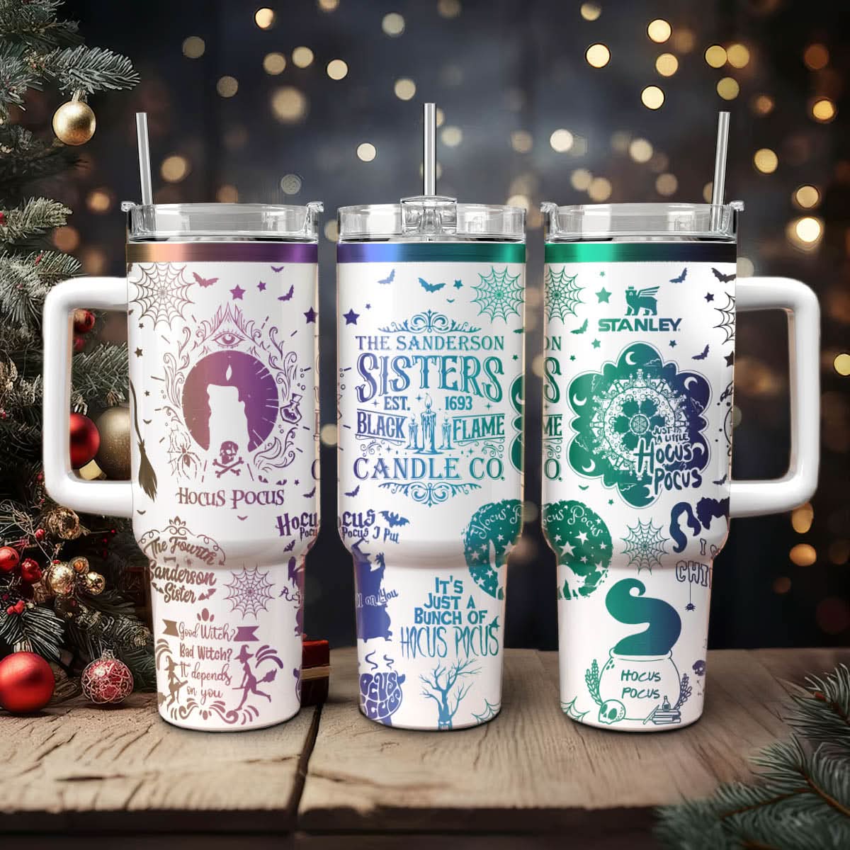 Hocus Pocus Movies Custom Stanley Cup 40 oz 30 oz Tumbler With HandleTVC2301467