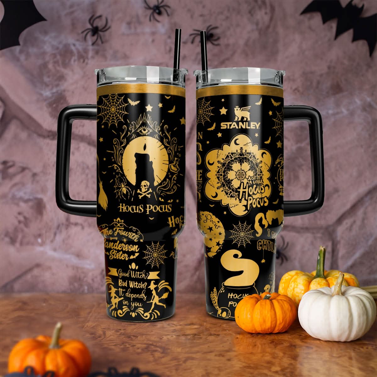Hocus Pocus Movies Custom Stanley Cup 40 oz 30 oz Tumbler With HandleTVC2301467