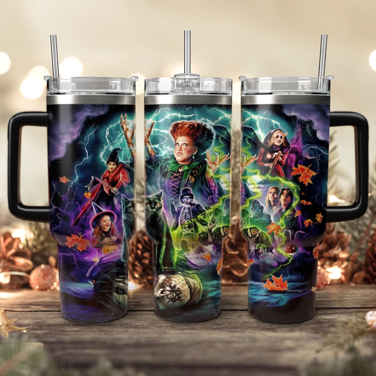 Hocus Pocus Movies Custom Stanley Cup 40 oz 30 oz Tumbler With HandleTVC2301468