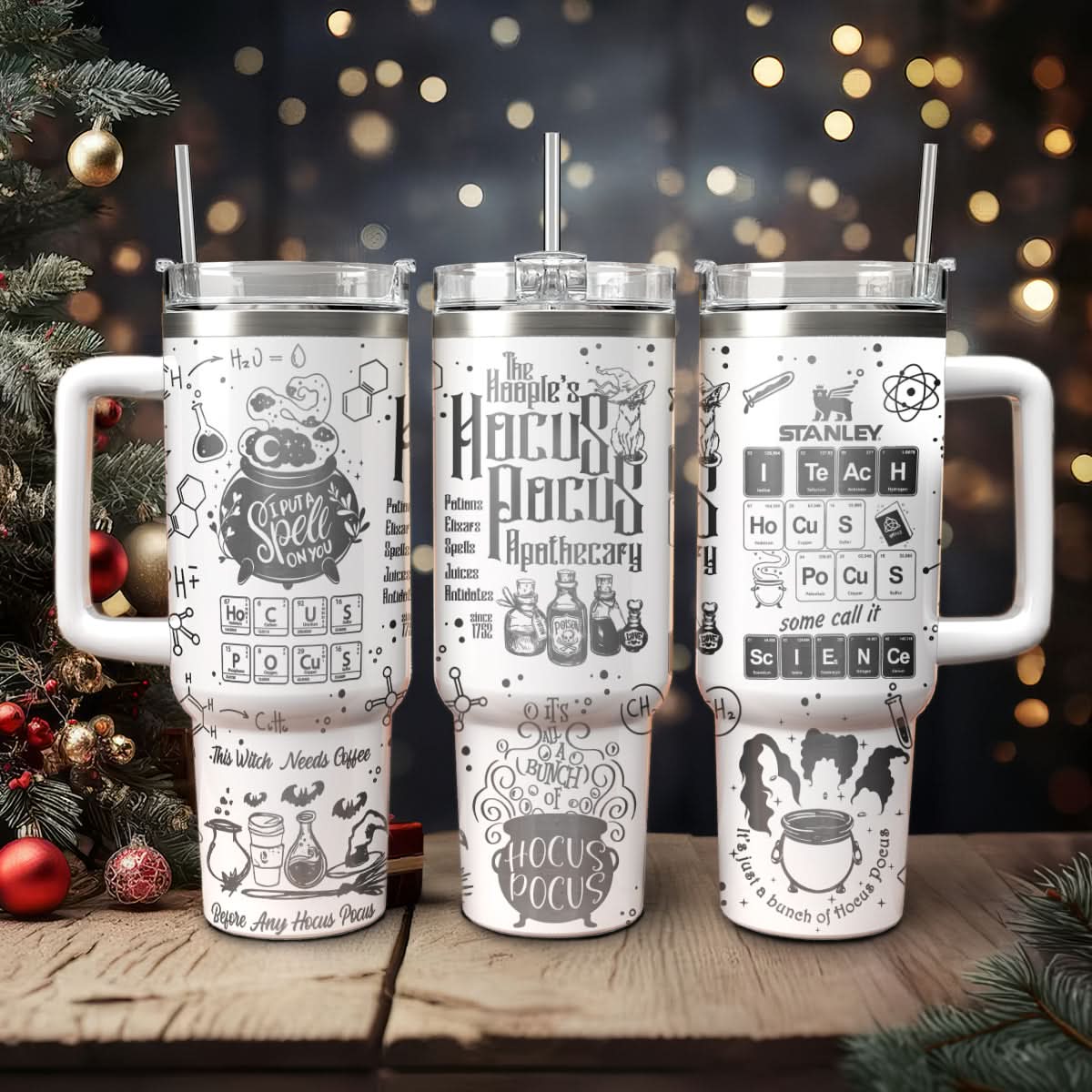 Hocus Pocus Movies Custom Stanley Cup 40 oz 30 oz Tumbler With HandleTVC2301468