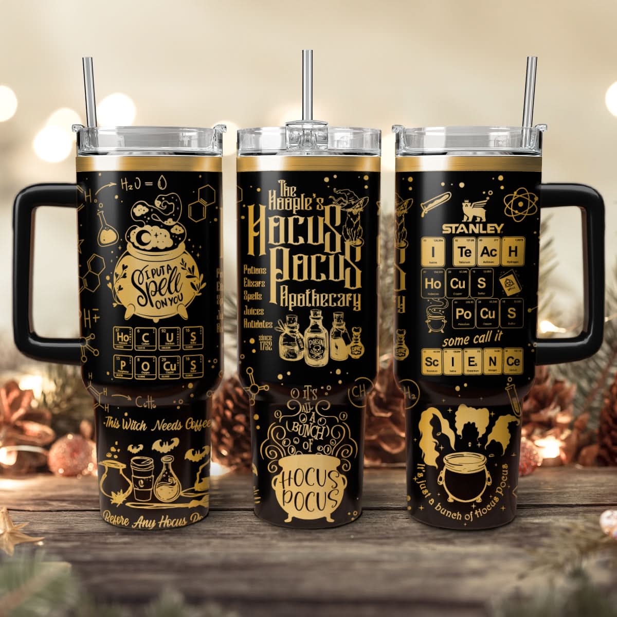 Hocus Pocus Movies Custom Stanley Cup 40 oz 30 oz Tumbler With HandleTVC2301468