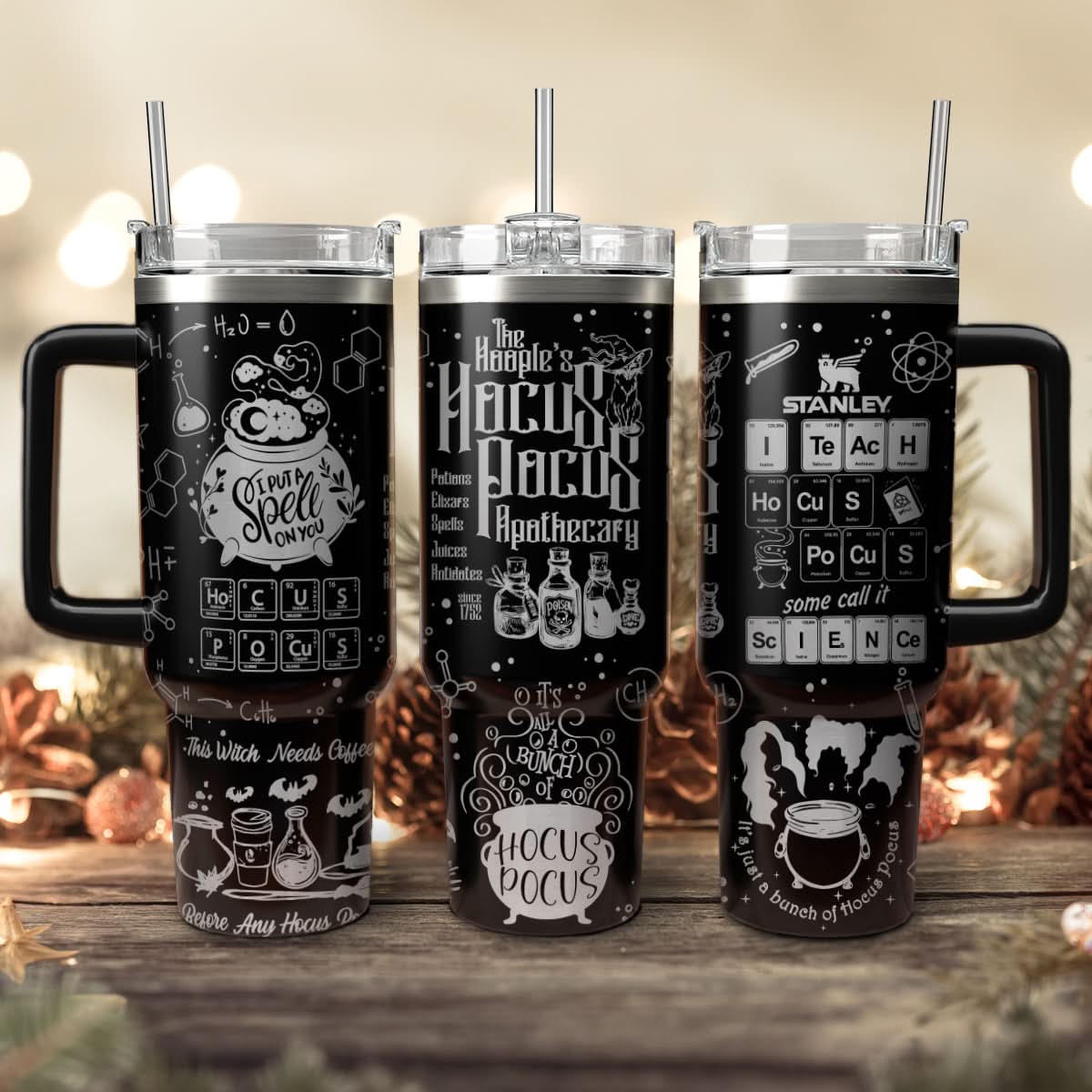 Hocus Pocus Movies Custom Stanley Cup 40 oz 30 oz Tumbler With HandleTVC2301468