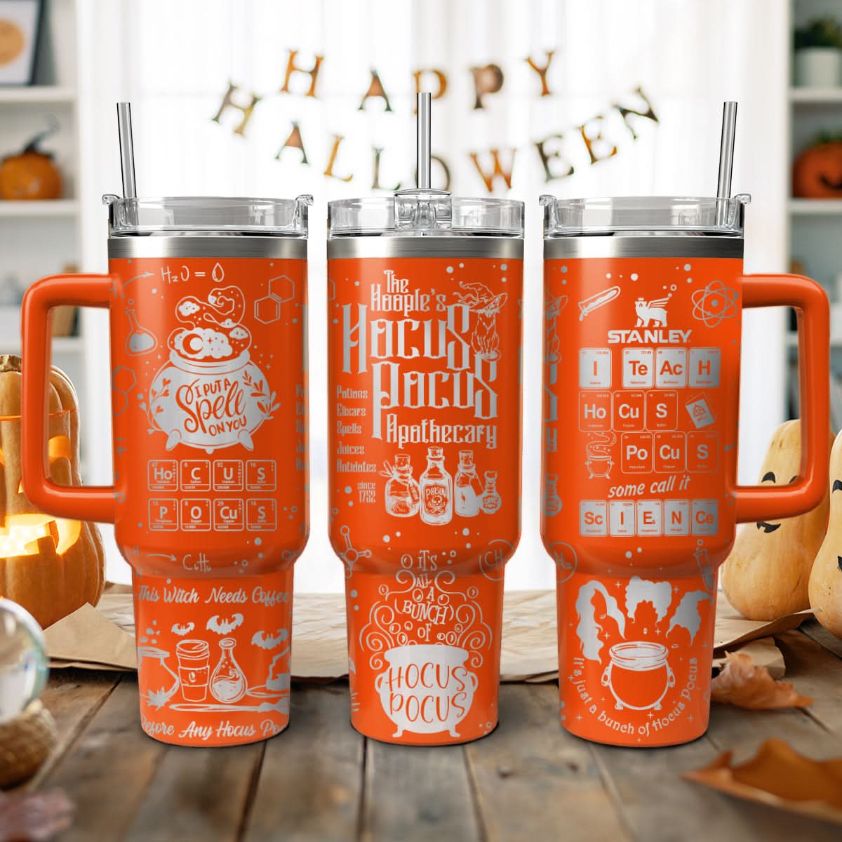 Hocus Pocus Movies Custom Stanley Cup 40 oz 30 oz Tumbler With HandleTVC2301468