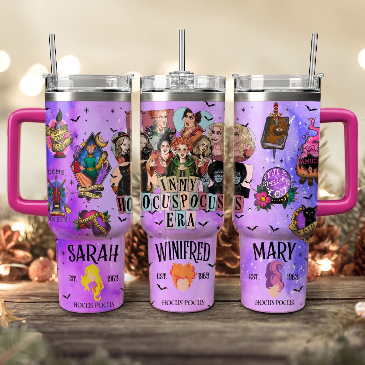 Hocus Pocus Movies Custom Stanley Cup 40 oz 30 oz Tumbler With HandleTVC2301468 - Image 2