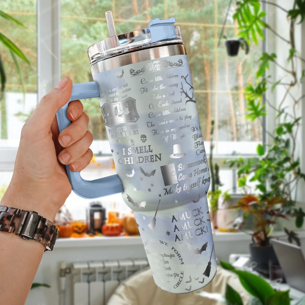 Hocus Pocus Movies Custom Stanley Cup 40 oz 30 oz Tumbler With HandleTVC2301469