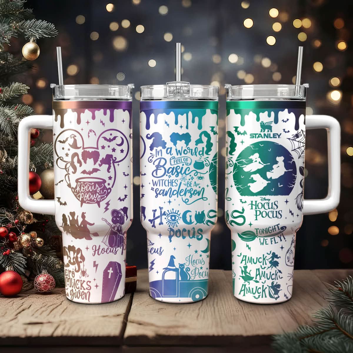 Hocus Pocus Movies Custom Stanley Cup 40 oz 30 oz Tumbler With HandleTVC2301470