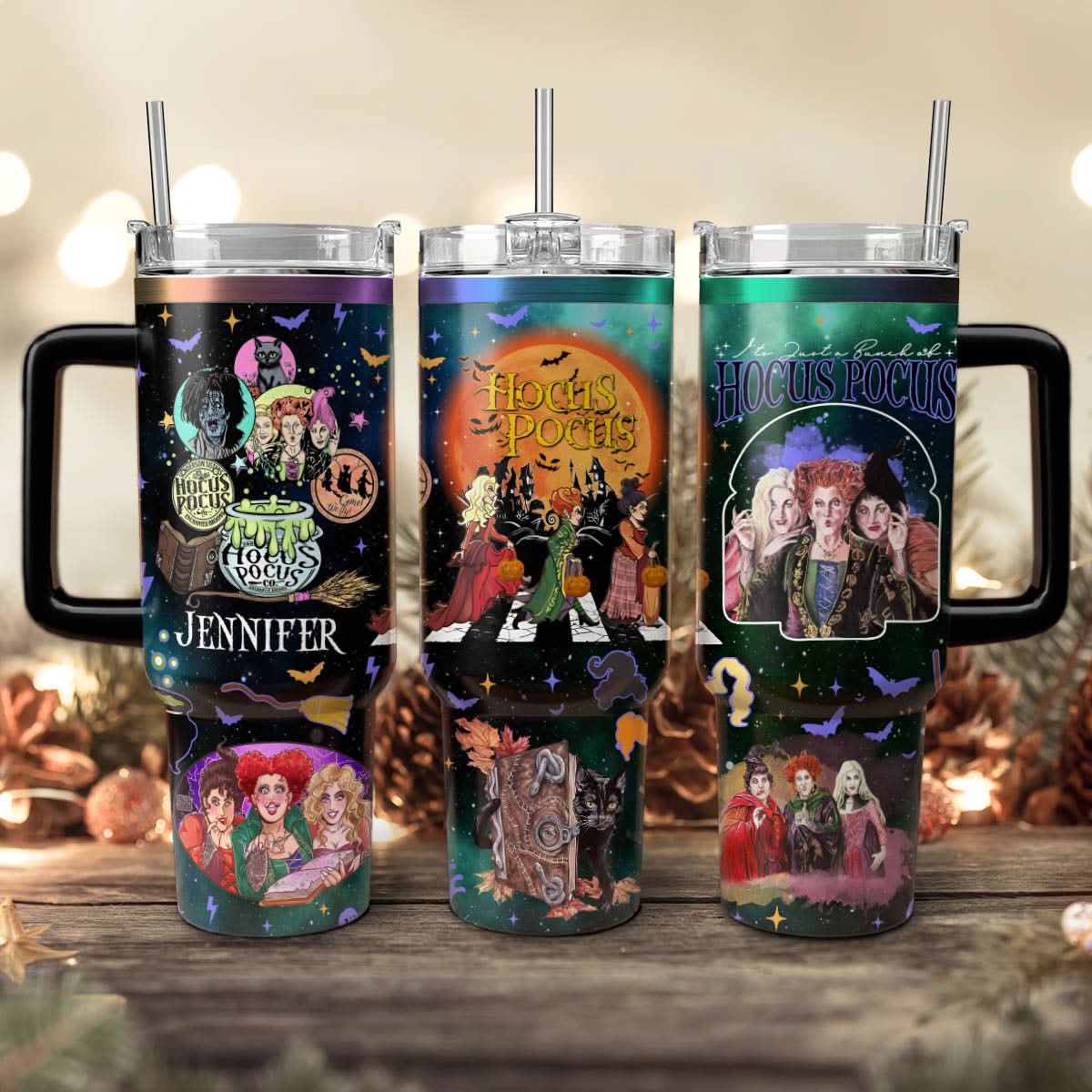 Hocus Pocus Movies Custom Stanley Cup 40 oz 30 oz Tumbler With HandleTVC2301470