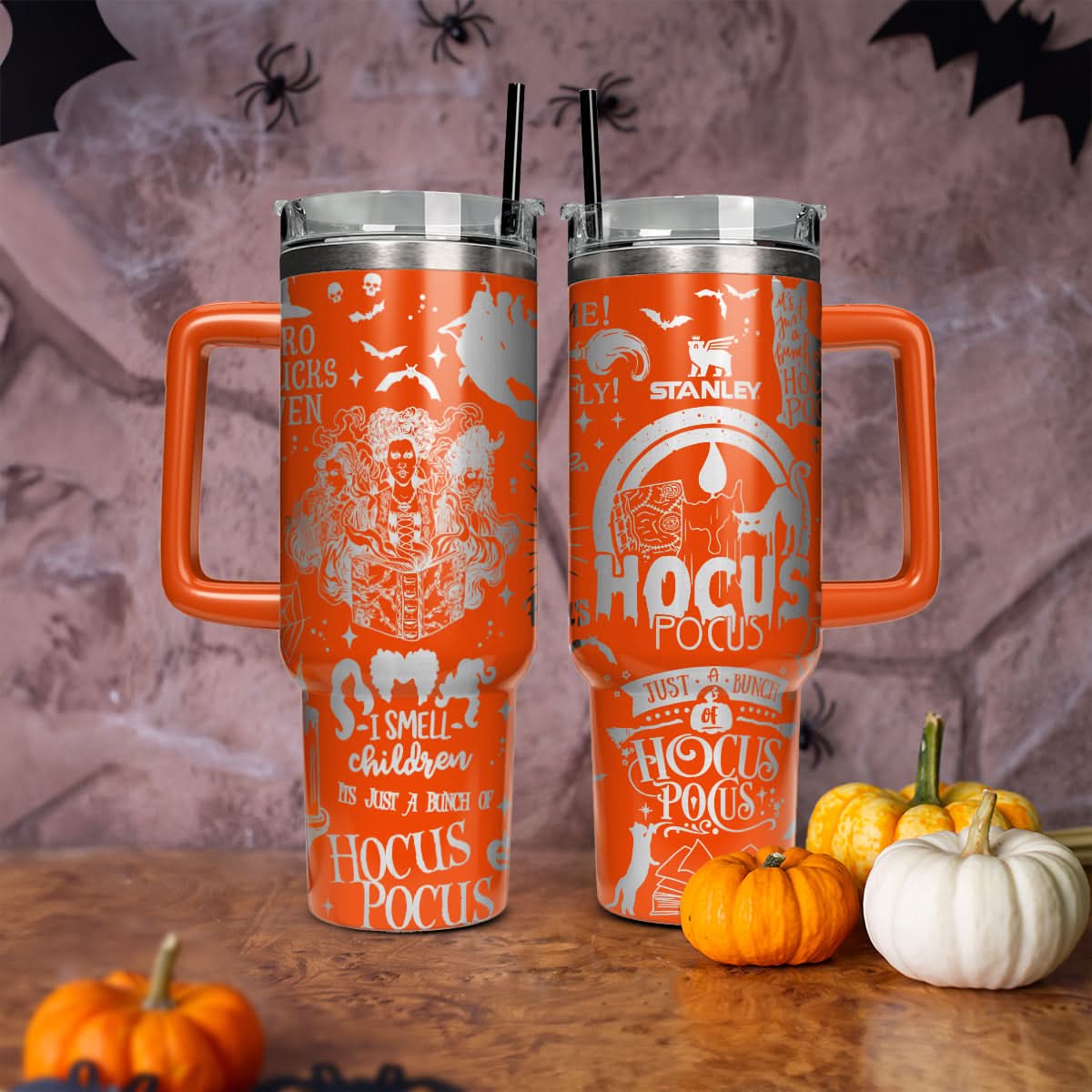 Hocus Pocus Movies Custom Stanley Cup 40 oz 30 oz Tumbler With HandleTVC2301470
