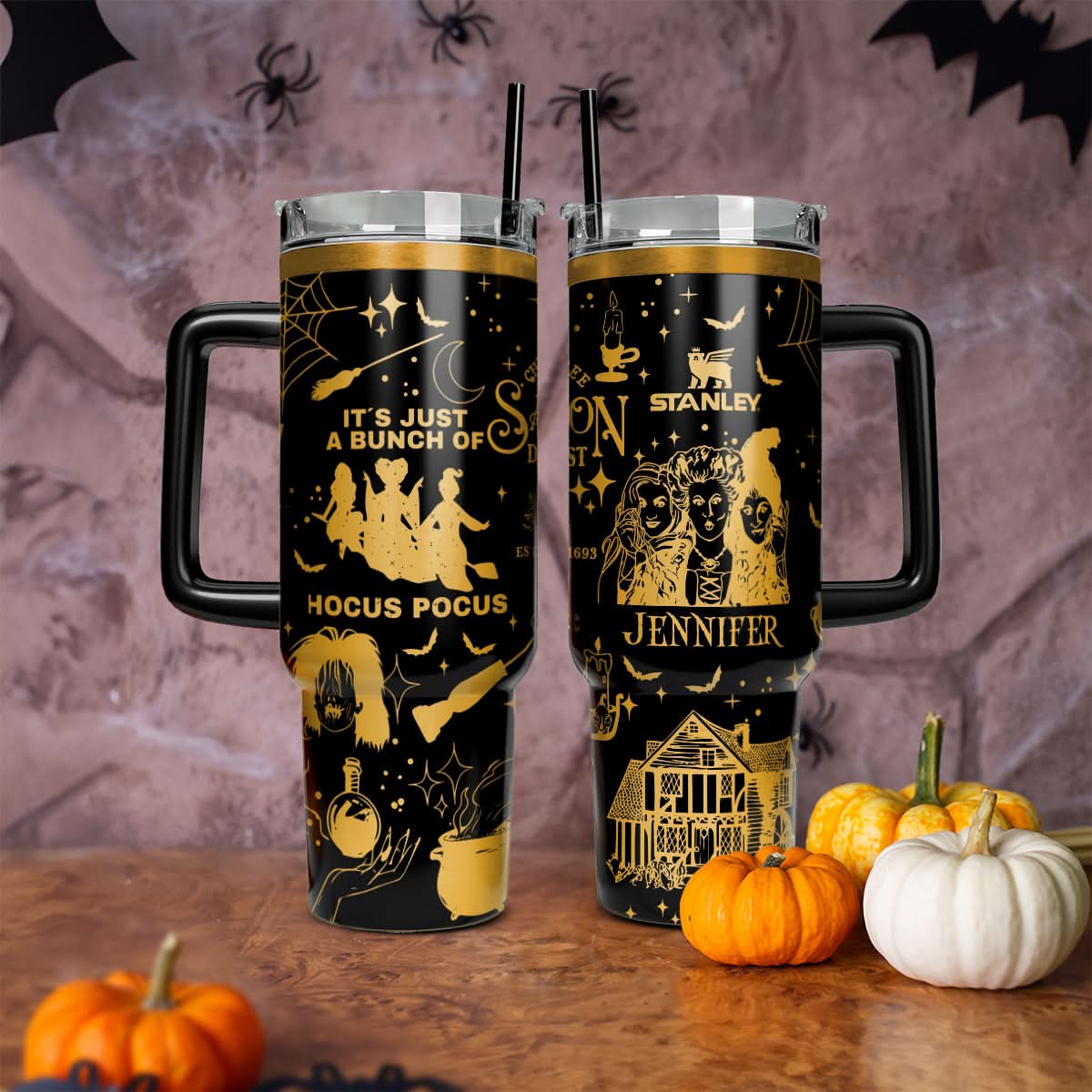 Hocus Pocus Movies Custom Stanley Cup 40 oz 30 oz Tumbler With HandleTVC2301471