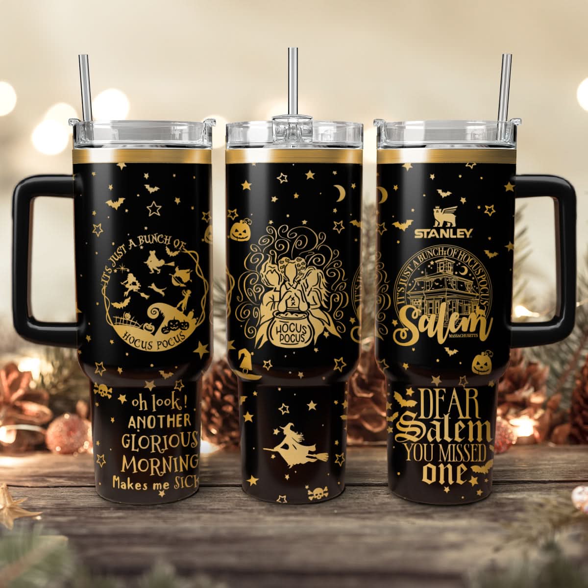 Hocus Pocus Movies Custom Stanley Cup 40 oz 30 oz Tumbler With HandleTVC2301471