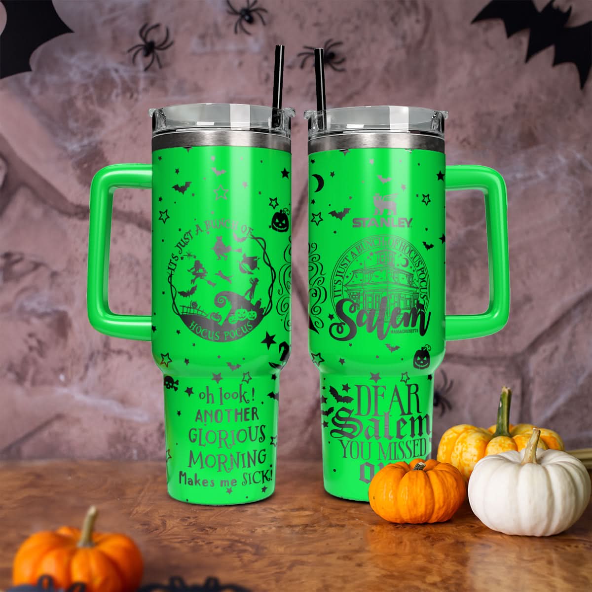 Hocus Pocus Movies Custom Stanley Cup 40 oz 30 oz Tumbler With HandleTVC2301471