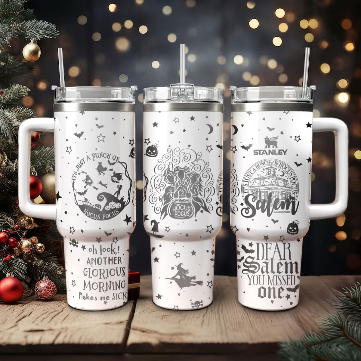 Hocus Pocus Movies Custom Stanley Cup 40 oz 30 oz Tumbler With HandleTVC2301471