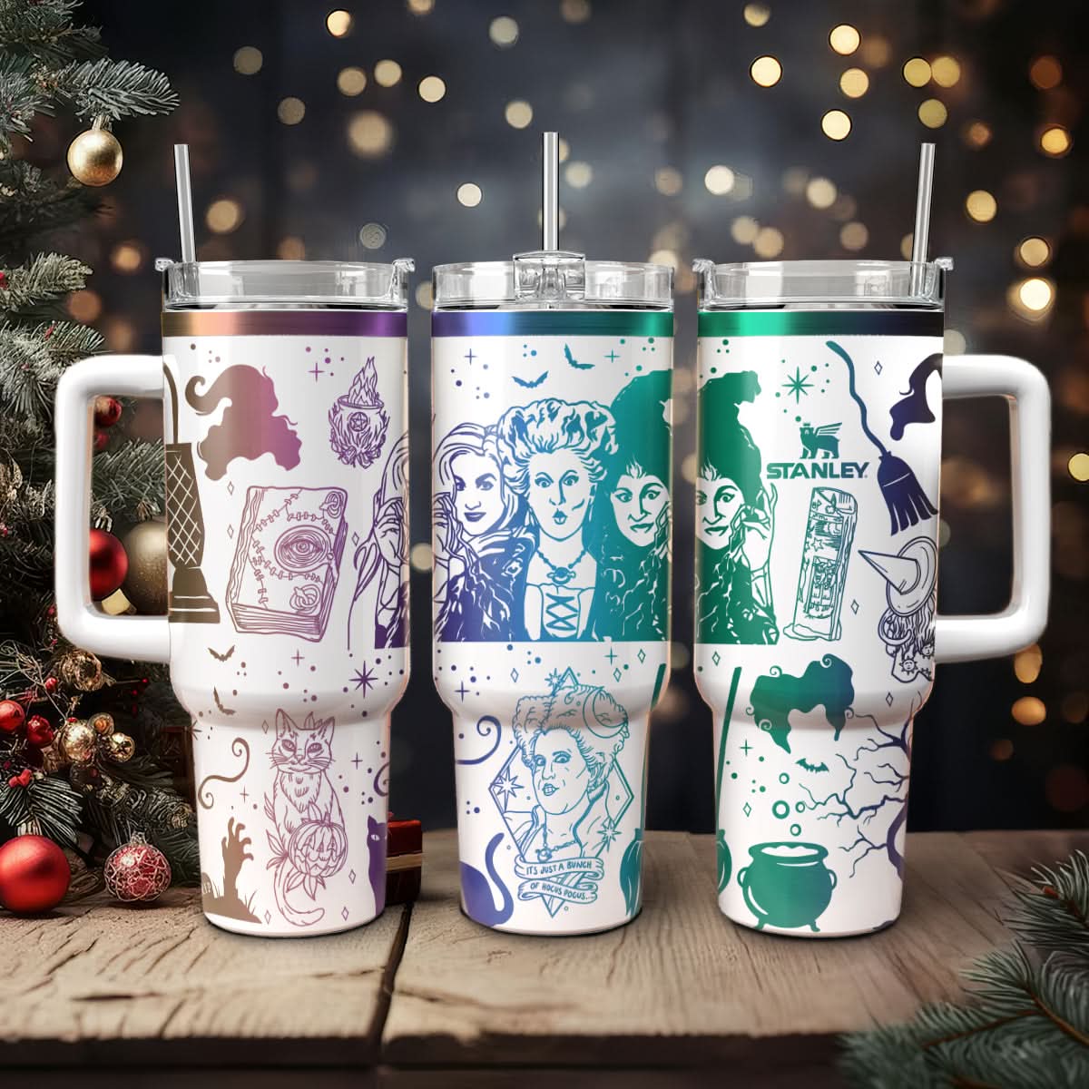 Hocus Pocus Movies Custom Stanley Cup 40 oz 30 oz Tumbler With HandleTVC2301472