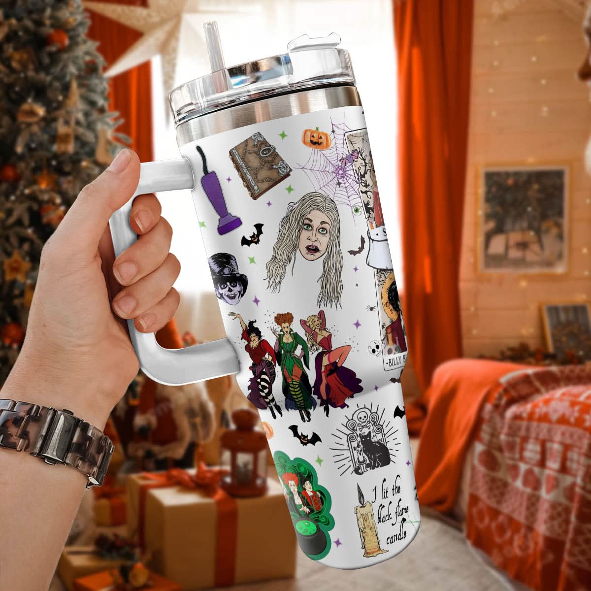 Hocus Pocus Movies Custom Stanley Cup 40 oz 30 oz Tumbler With HandleTVC2301472 - Image 2