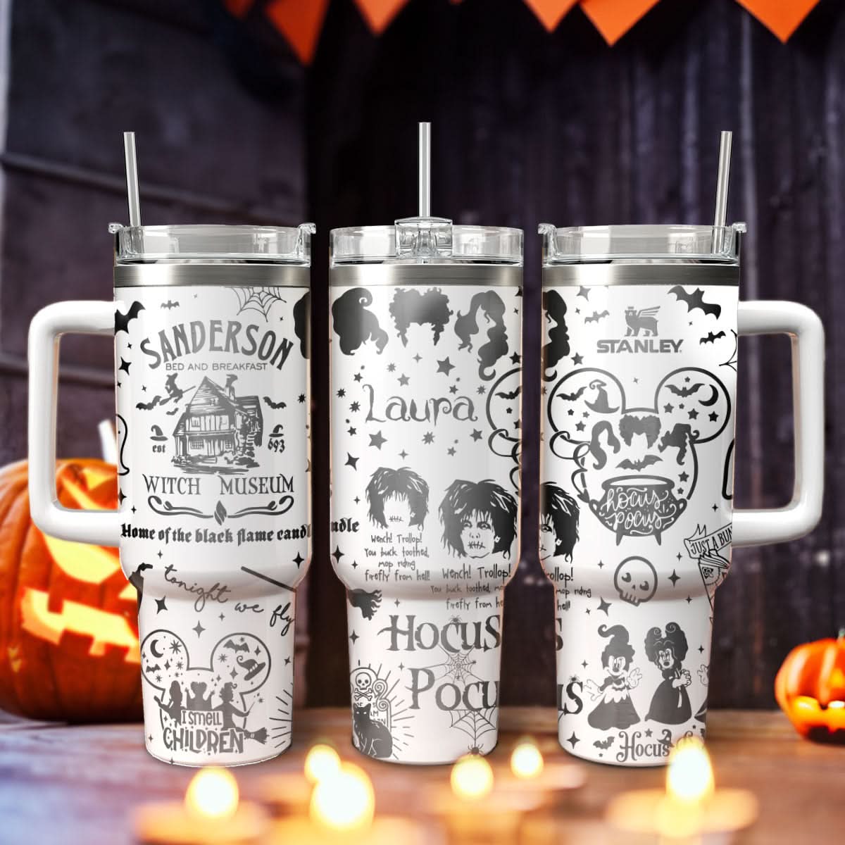 Hocus Pocus Movies Custom Stanley Cup 40 oz 30 oz Tumbler With HandleTVC2301472