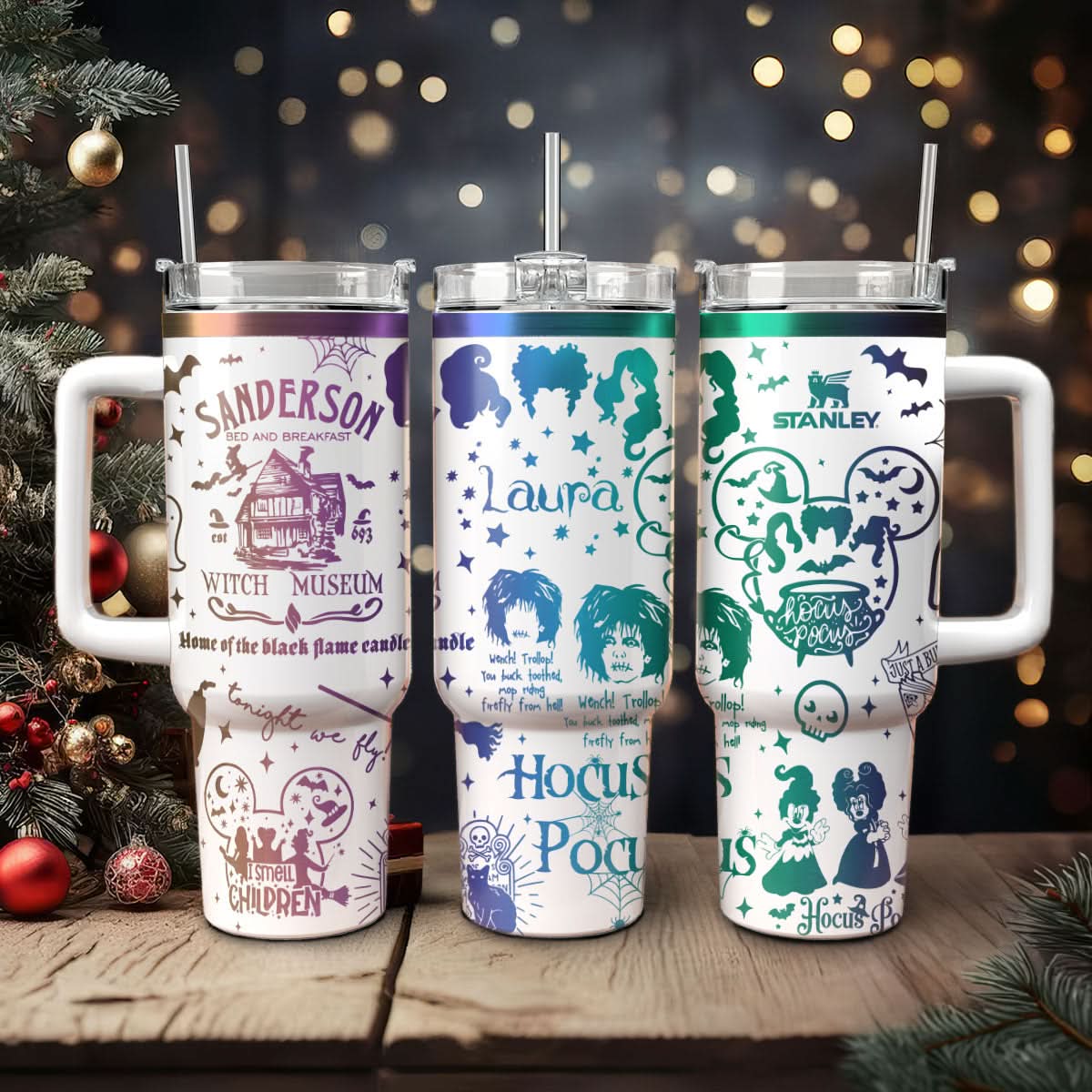 Hocus Pocus Movies Custom Stanley Cup 40 oz 30 oz Tumbler With HandleTVC2301472